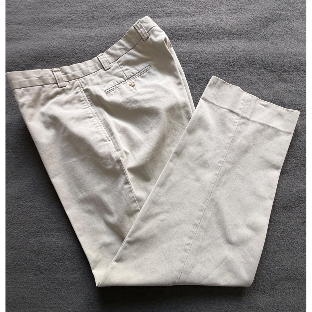 Polo Ralph Lauren Mens Classic Fit Chino Pants Stone Beige 100% Cotton 36x31
